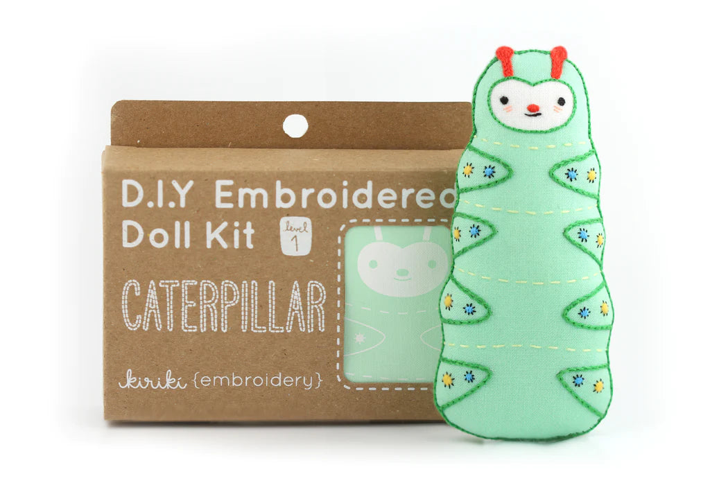 Kiriki D.I.Y Embroidered Doll Kits, various animals