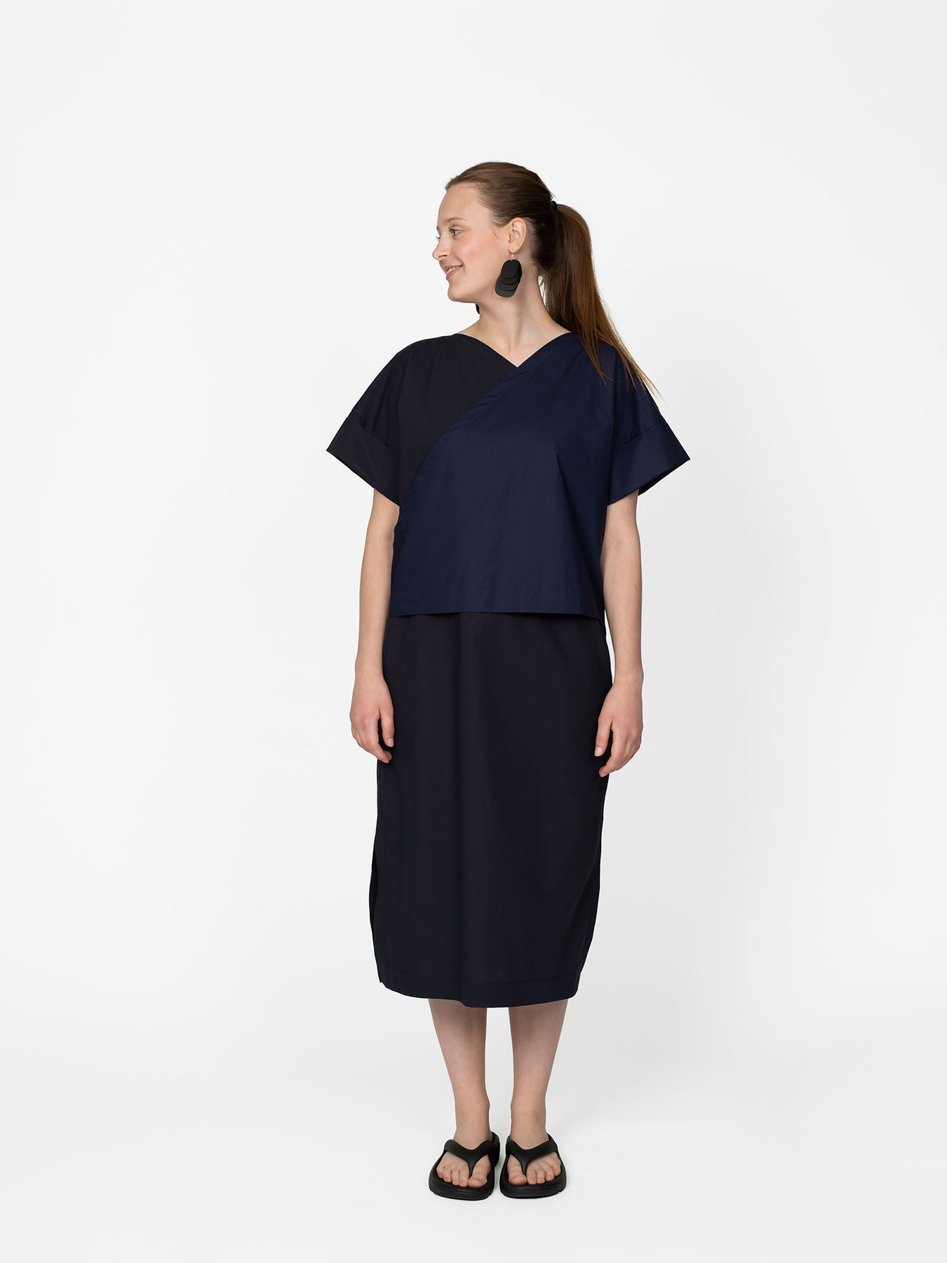 Assembly Line, Wrap Top Pattern, Sweden, multiple size ranges