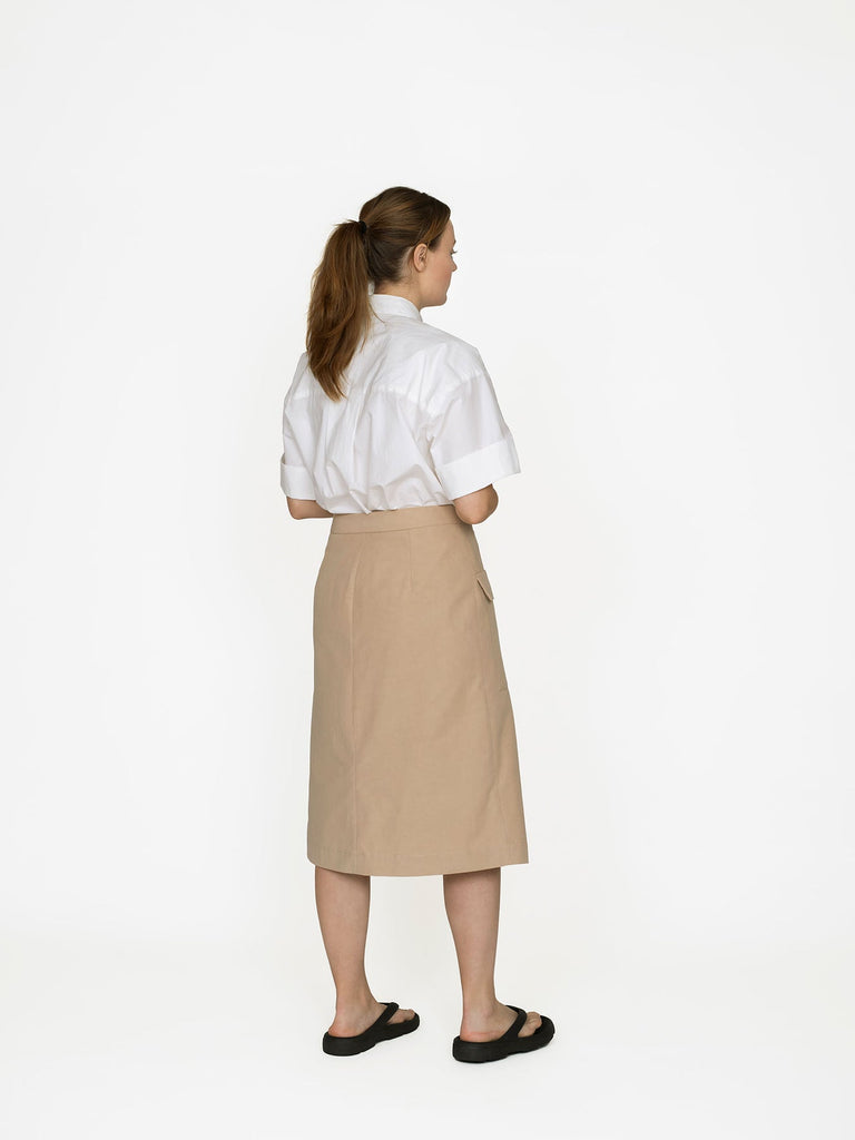 Assembly Line Asymmetrical Midi Skirt, 2 size ranges
