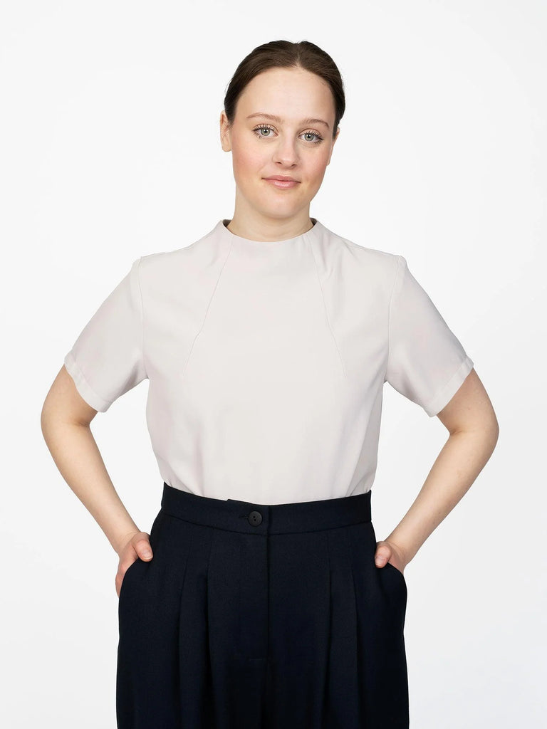 Assembly Line, Funnel Neck Top Pattern, two size ranges, Sweden