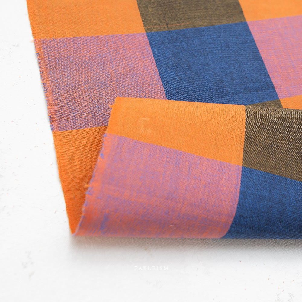 Fableism Fine and Dandy, Happy Checkers in Suit, 1/4 yard