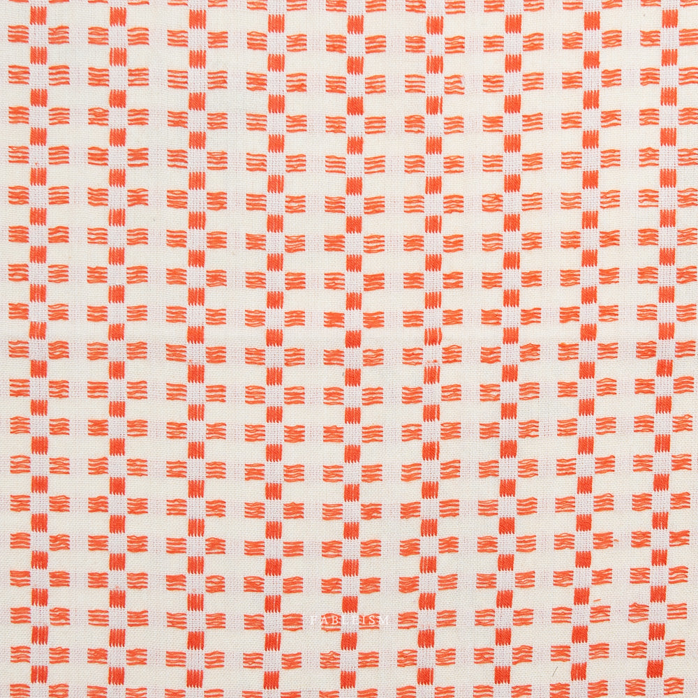 Fableism Fine and Dandy, Basket Weave in Picnic, 1/4 yard