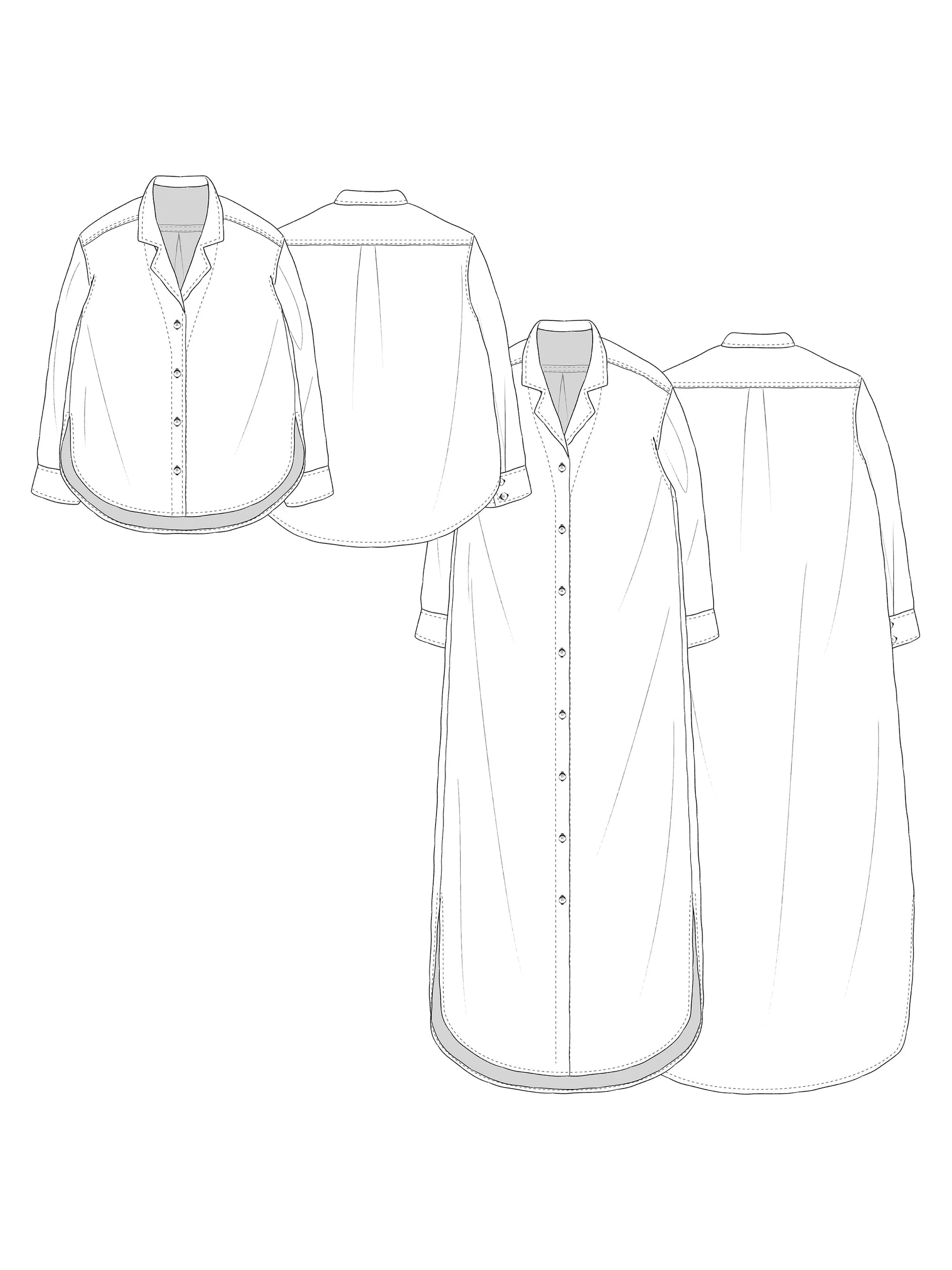 Class: The Genra Shirt with Evan, starts Wednesday June 3, 5:30-8:30PM (4 sessions)