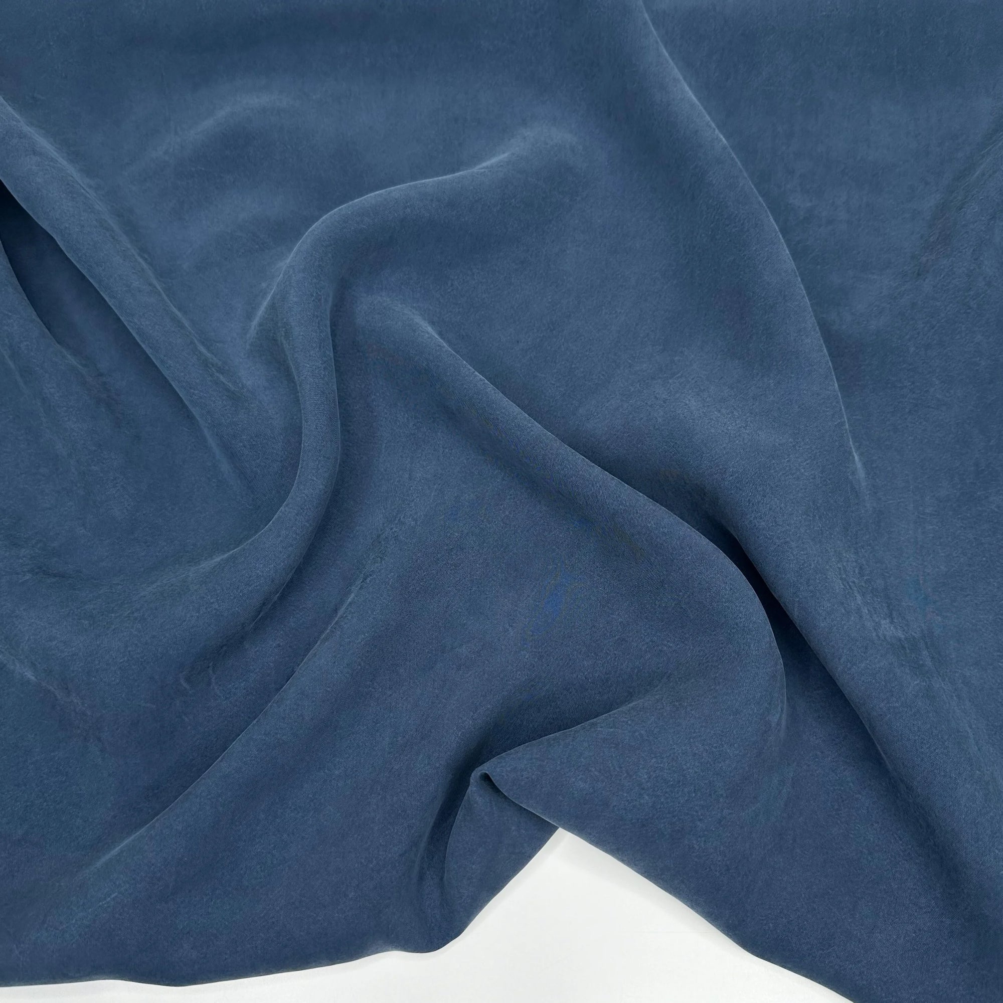 Remnant 73143, Sandwashed Tencel/Viscose, Denim 37" bolt end