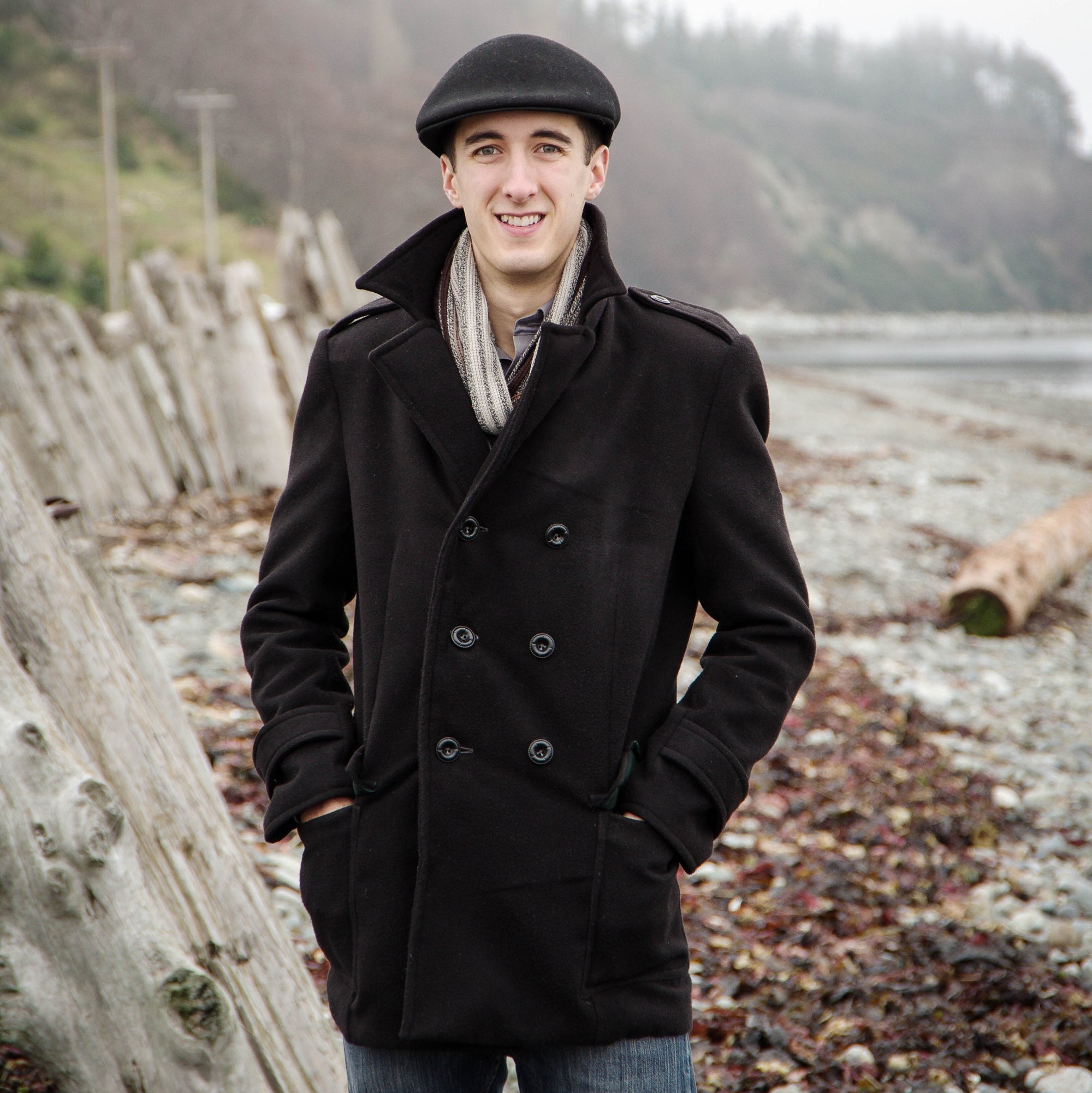Thread Theory Men&#39;s Goldstream Peacoat PDF Pattern