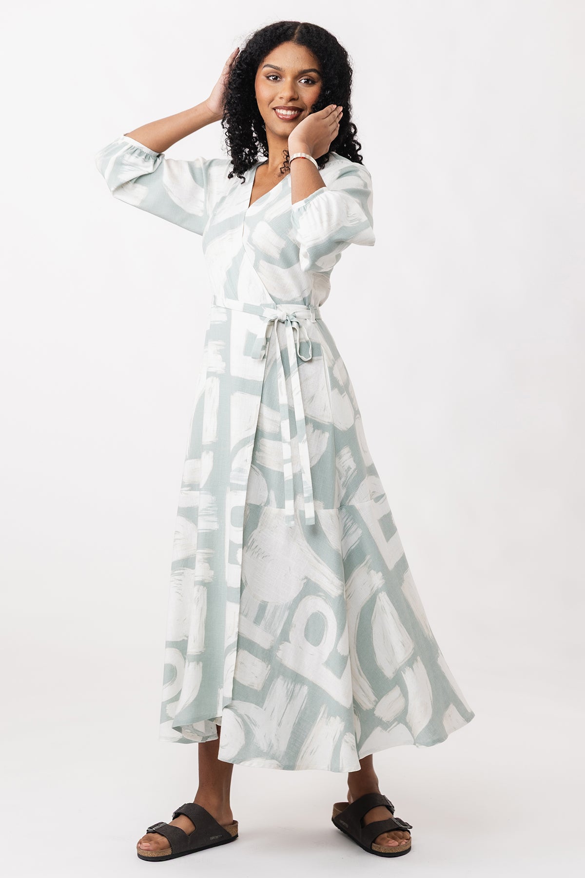 Named Clothing, Hali Wrap Dress PDF Pattern