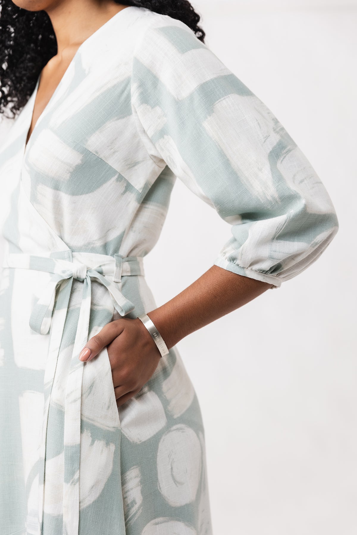 Named Clothing, Hali Wrap Dress PDF Pattern