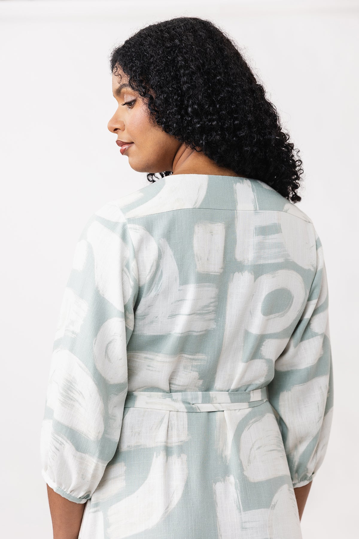 Named Clothing, Hali Wrap Dress PDF Pattern