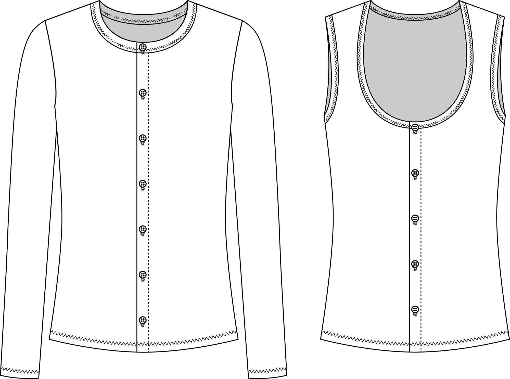 Paradise Patterns, Honeygirl Tee Expansion Pack PDF Pattern