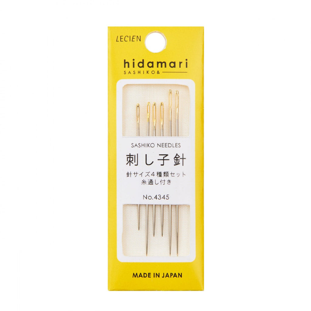 Hidamari Sashiko Needles (6 Assorted Length)