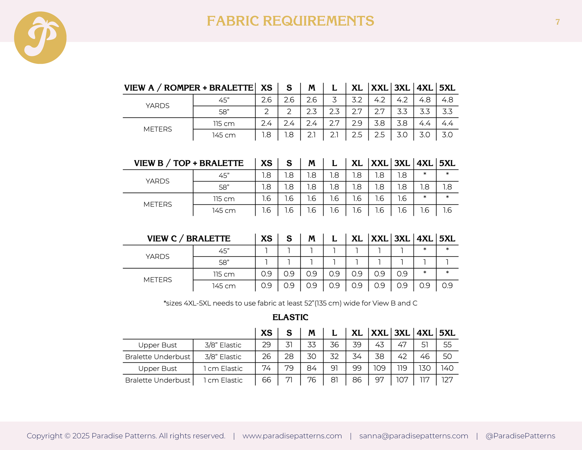 Paradise Patterns, Humla Romper PDF Pattern