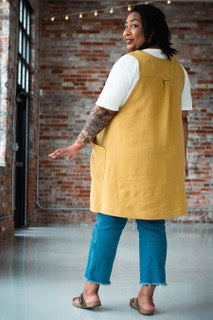 Class: Garment Sewing: Sew Liberated Studio Tunic with Kelsey: starts Tuesday March 19, 6- 9 PM (3 sessions)