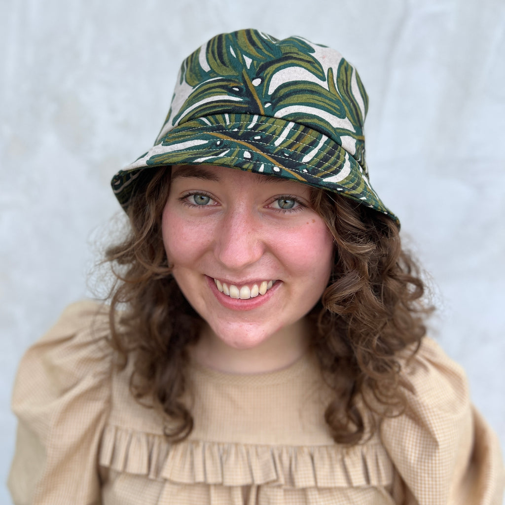 Class: Garment Sewing: Merchant and Mills Reversible Bucket Hat with Sarah: Friday March 8, 1-5 pm