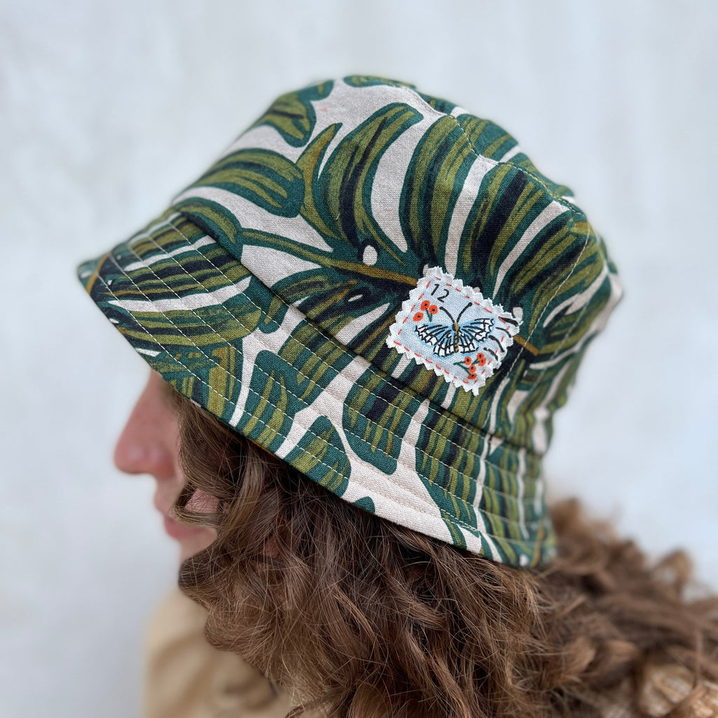 Class: Garment Sewing: Merchant and Mills Reversible Bucket Hat with Sarah: Friday February 16, 1-5 pm