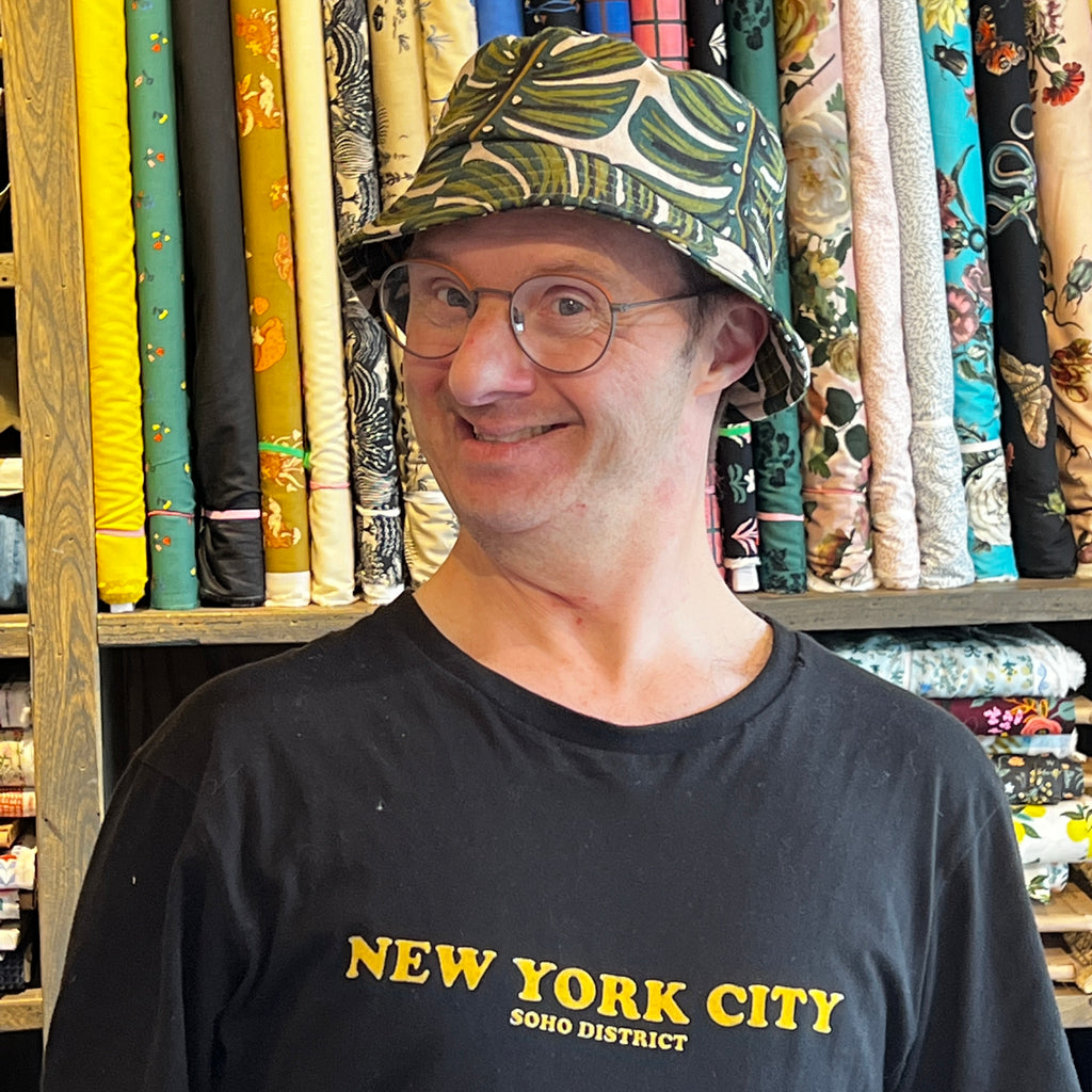 Class: Garment Sewing: Merchant and Mills Reversible Bucket Hat with Sarah: Friday March 8, 1-5 pm