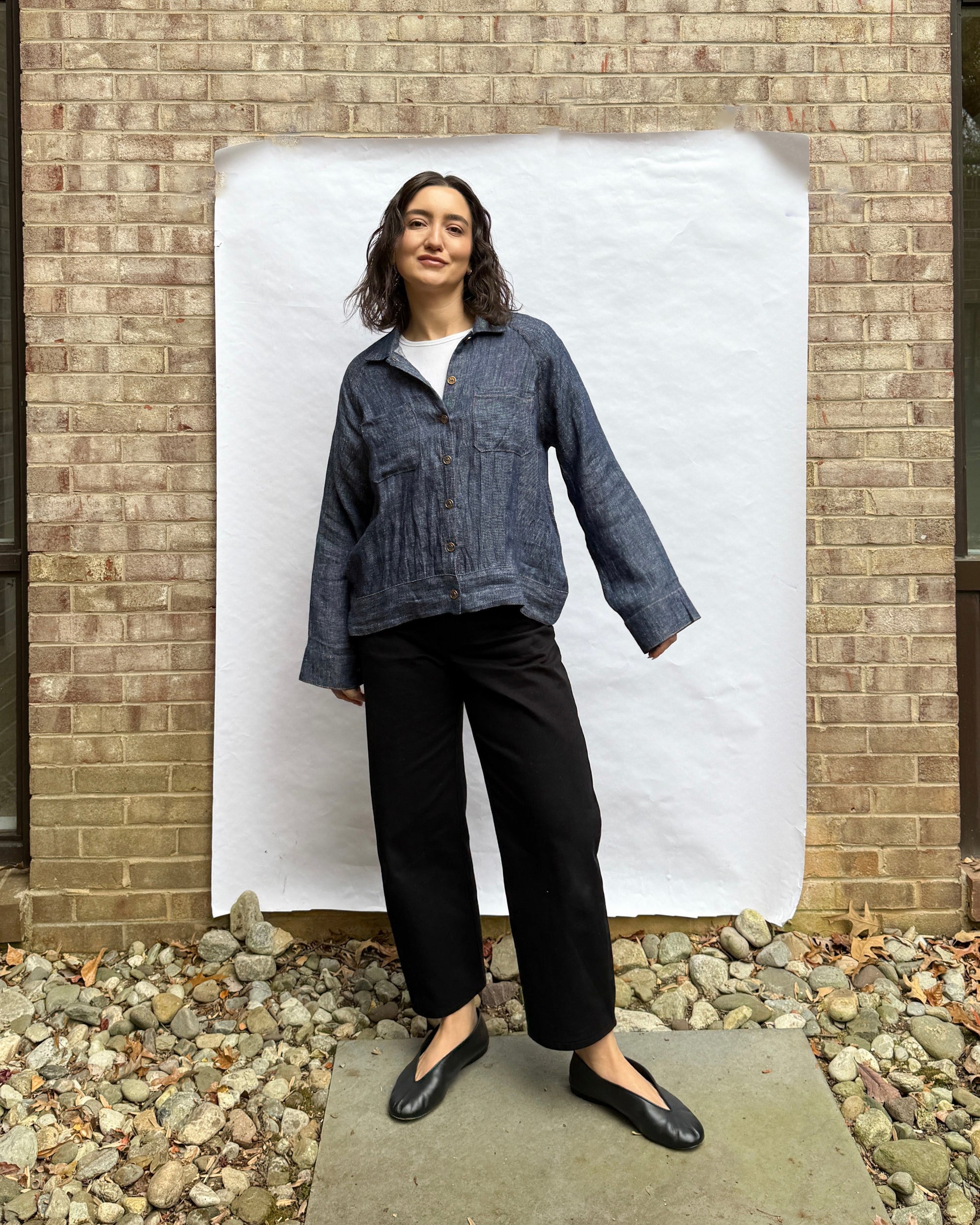 Paradise Patterns, Rose Raglan Button Up PDF Pattern