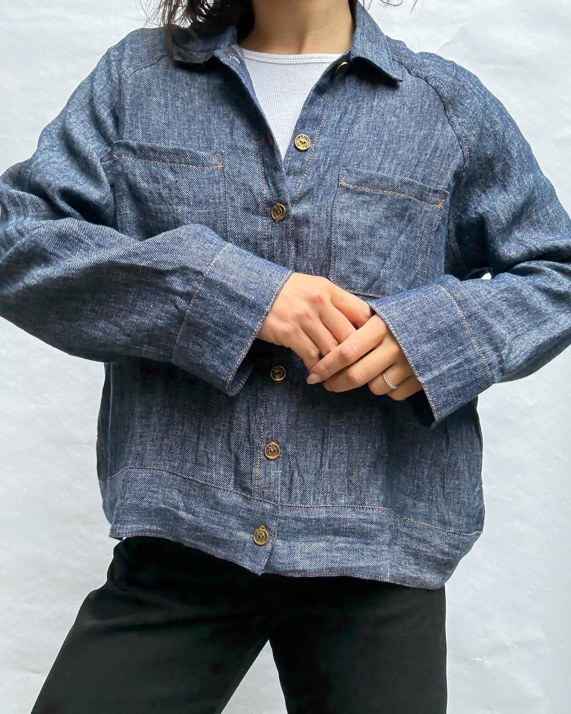 Paradise Patterns, Rose Raglan Button Up PDF Pattern