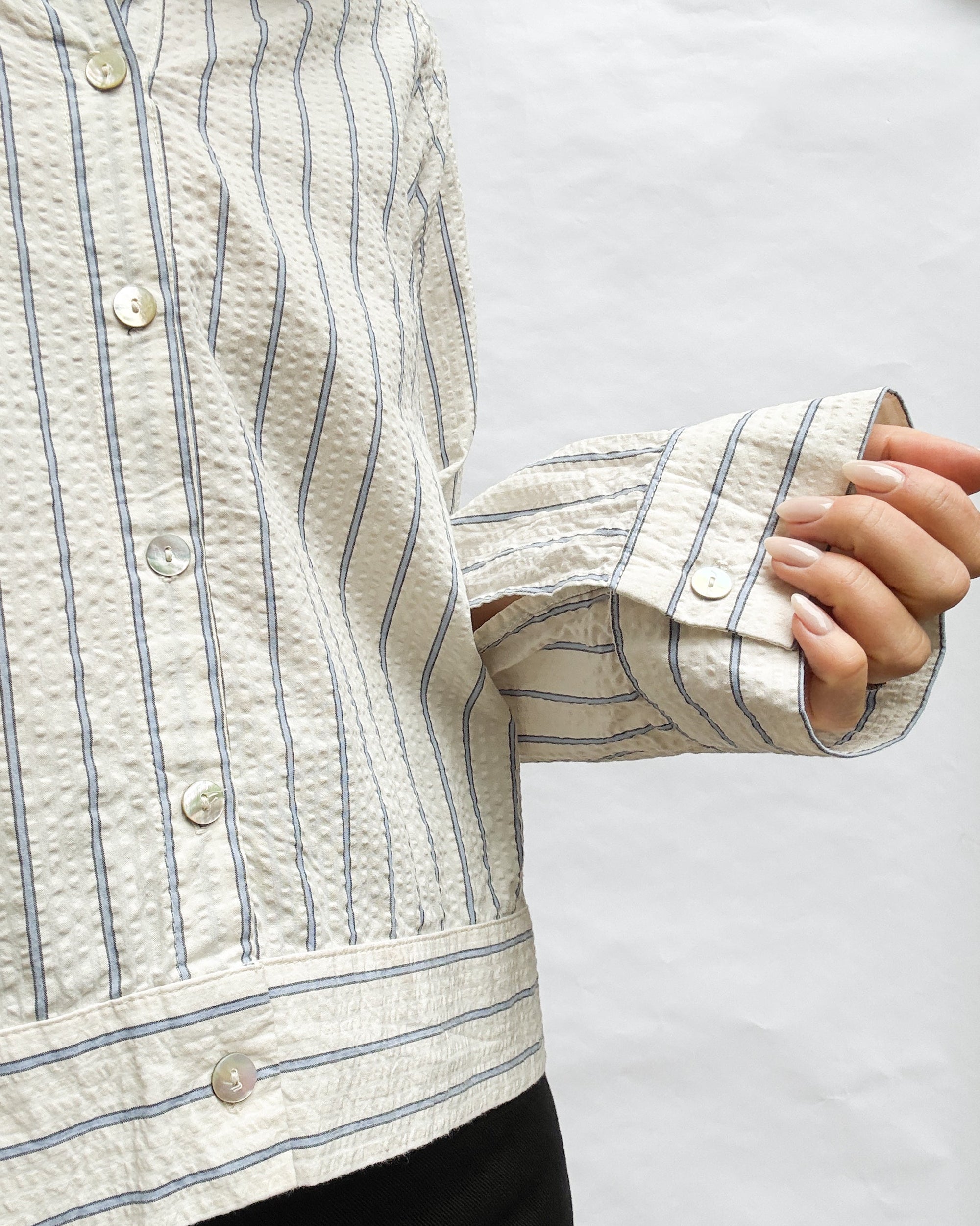 Paradise Patterns, Rose Raglan Button Up PDF Pattern