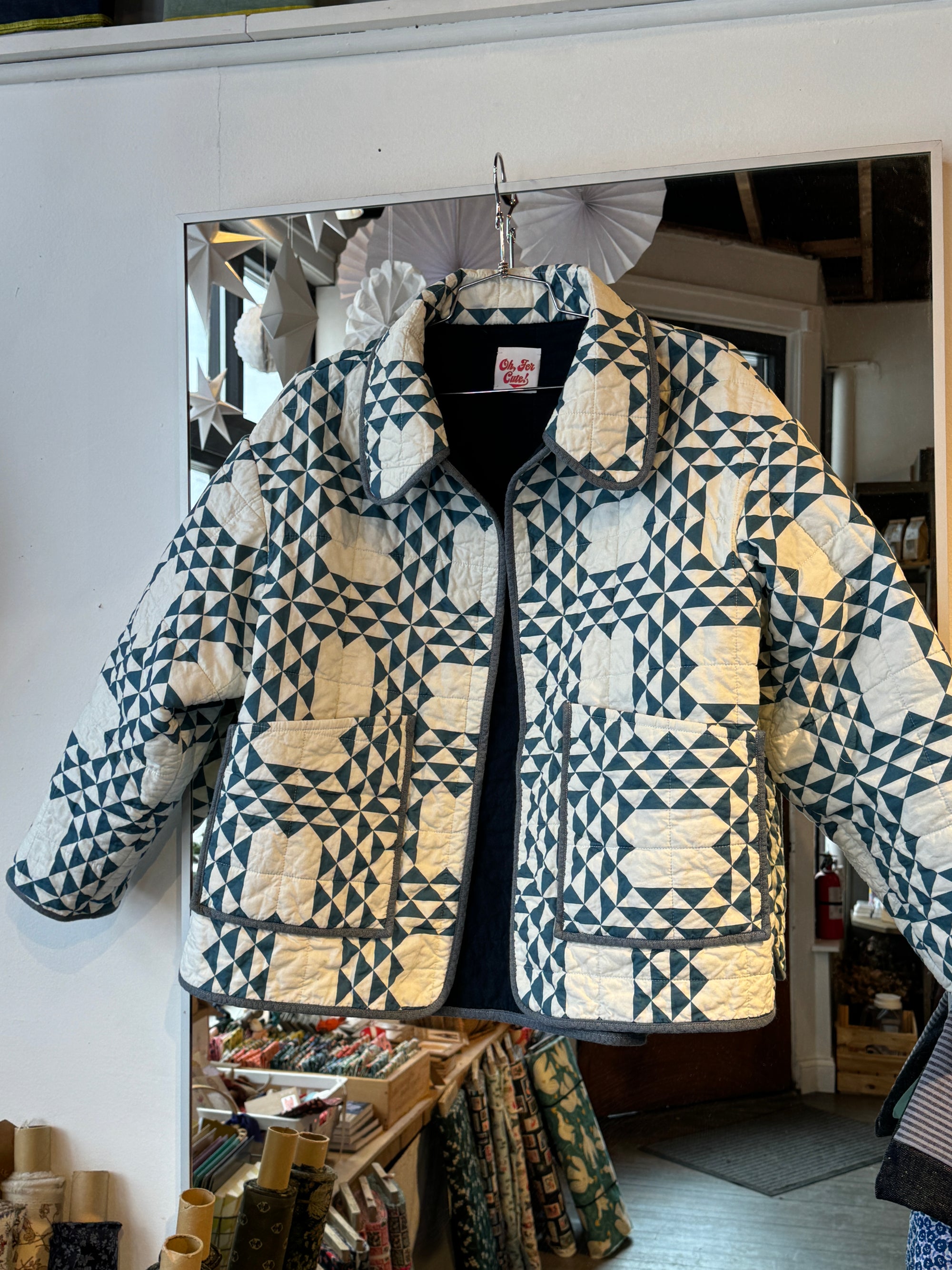 Class: Sew the Rue Quilt Coat with Evan, starts Tuesday January 13, 5:30-8:30PM (4 sessions)