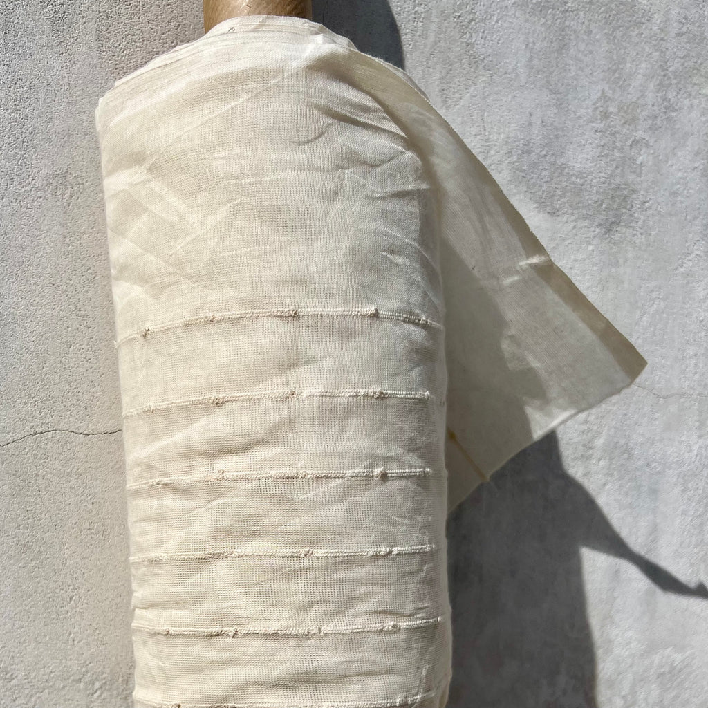 Merchant & Mills, "All Tied Up", Natural Indian Handloom Cotton, 1/4 yard