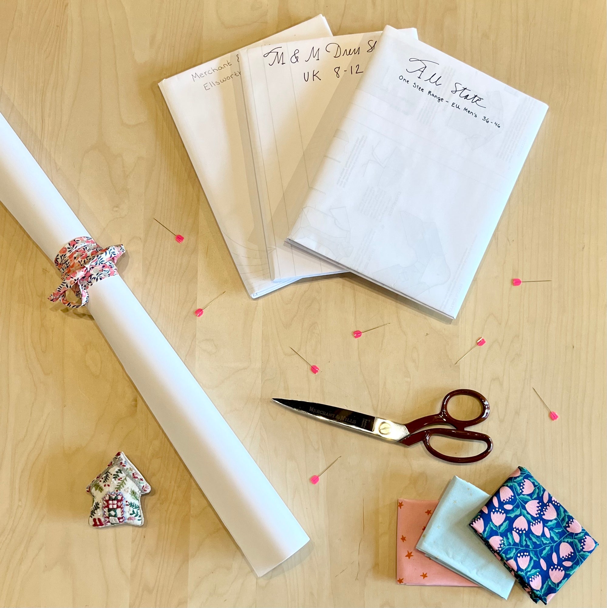 Assembly Line, Lab Coat Sewing Pattern, Sweden – Lakes Makerie