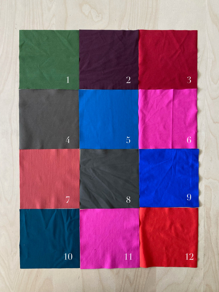 Activewear/Swim Knit, Designer Deadstock Multiple Color-ways, 1/4 yard