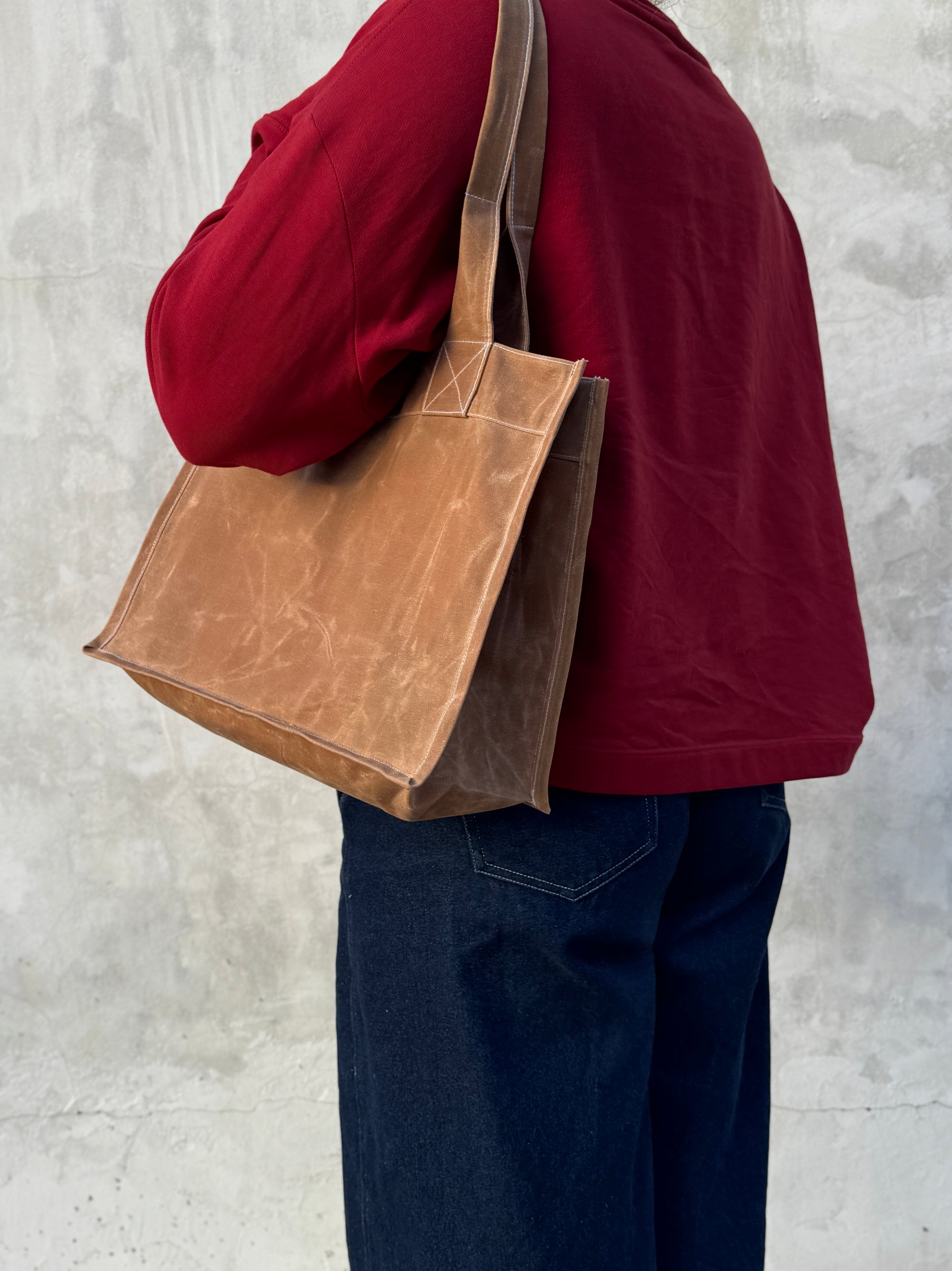 Class: The Mini Waxed Canvas Tote Bag with Evan, Sunday November 23, 1:30-5:30PM