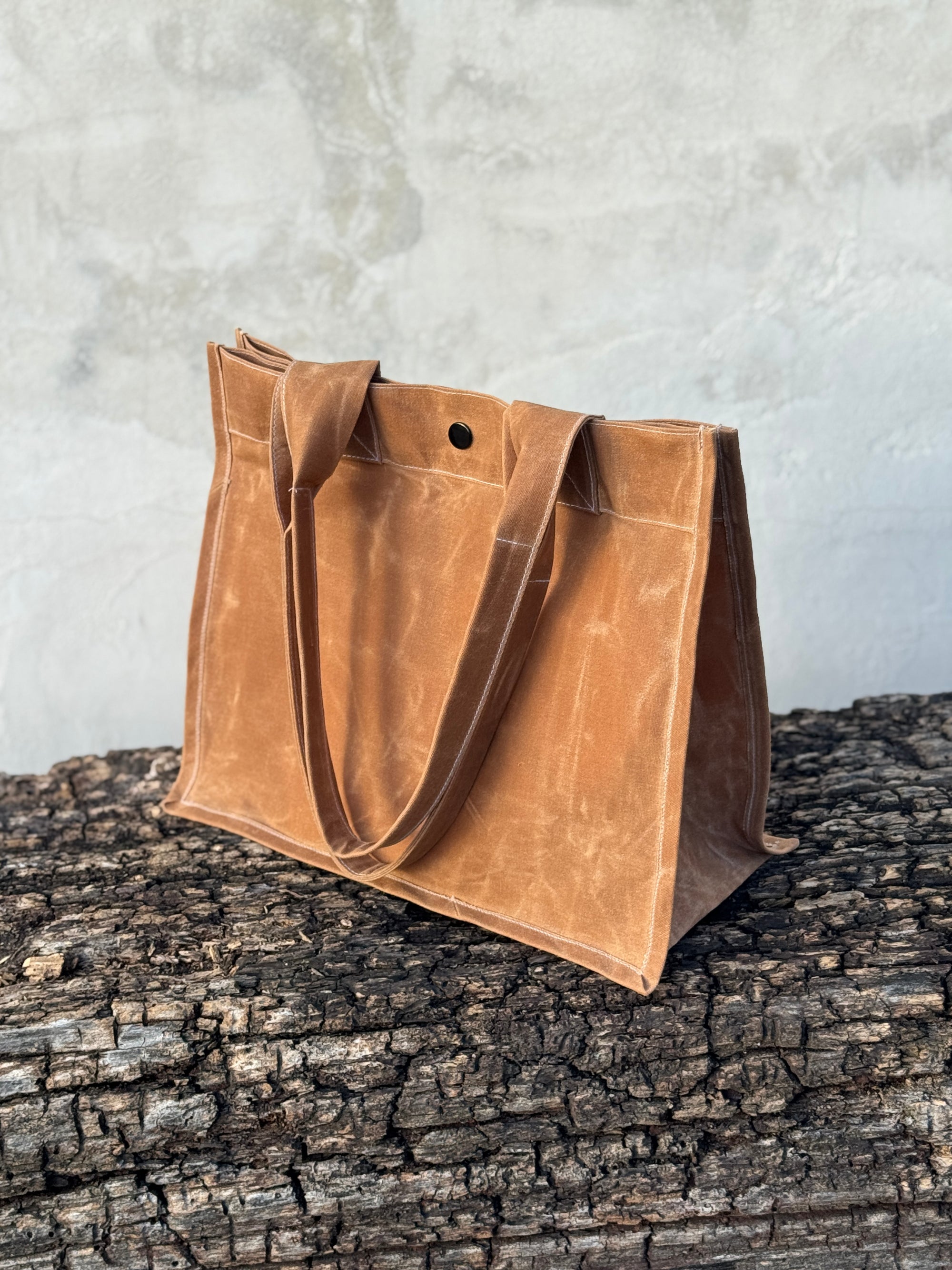 Class: The Mini Waxed Canvas Tote Bag with Evan, Sunday November 23, 1:30-5:30PM