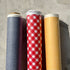 Foodsafe Laminated Cotton, denim, marigold or red gingham, 1/4 yard - Lakes Makerie