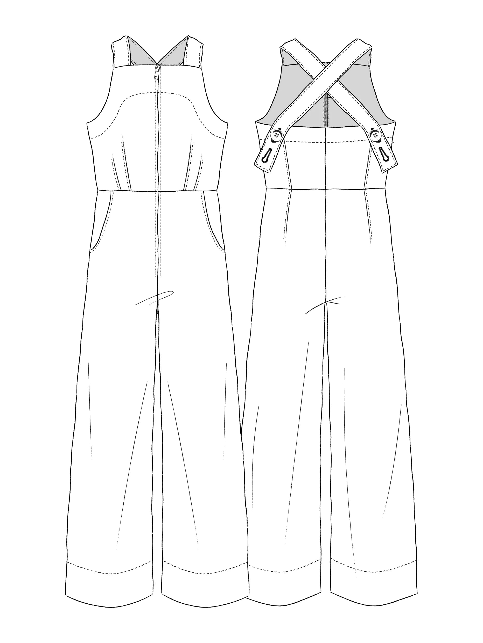 Daughter Judy, Isola Jumpsuit PDF Pattern