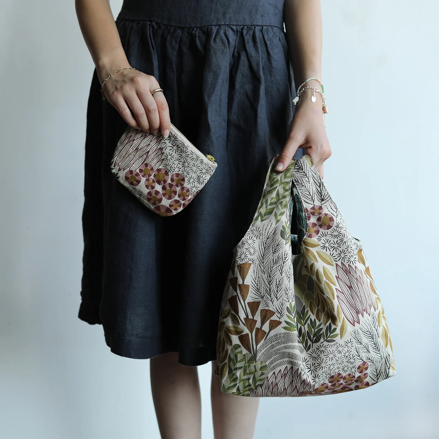 Bloom by Bookhou, Garden Cotton-Linen Canvas, 1/4 yard