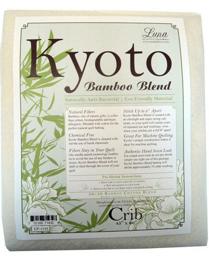 Bamboo Blend Batting, Kyoto Collection, Assorted Sizes