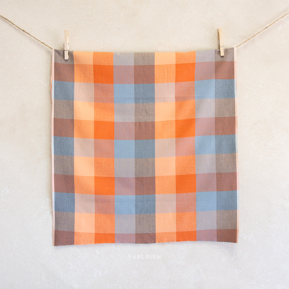 Fableism Lumière (Wide Width), Happy Checkers, multiple colorways, 1/4 yard