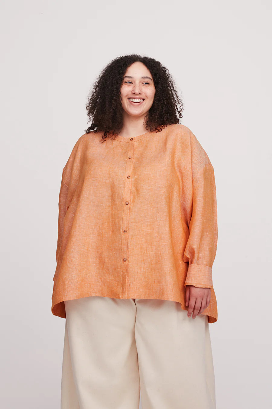 The Modern Sewing Co., Leila Shirt PDF Pattern