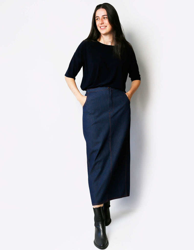 The Maker's Atelier, The Maxi Skirt PDF Pattern, with or without printing