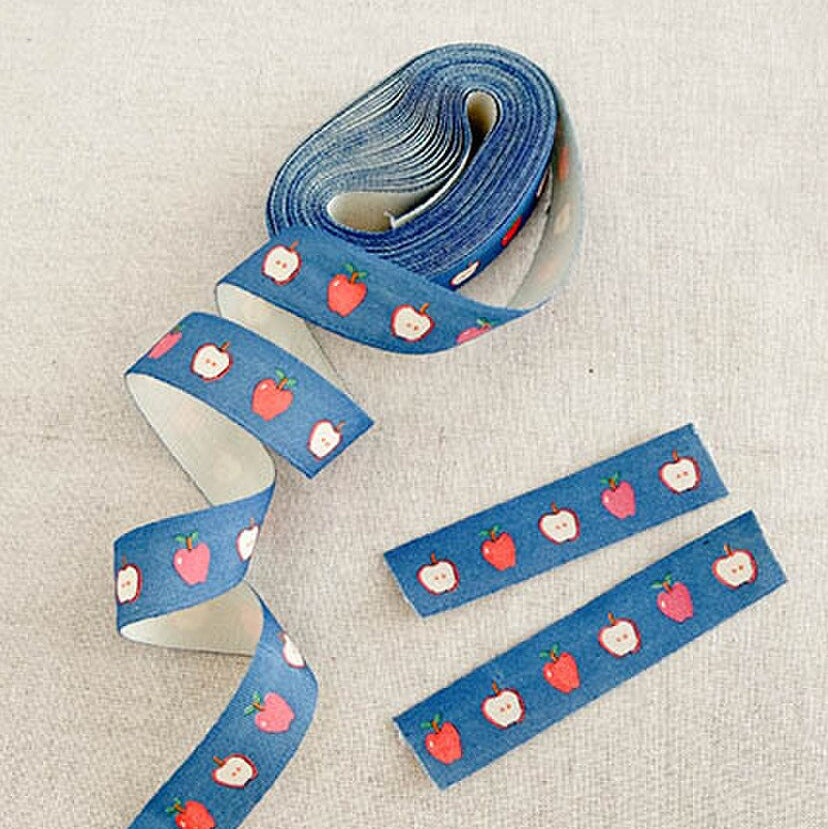 Minki Kim Cotton Ribbon, 5 yard bunde.