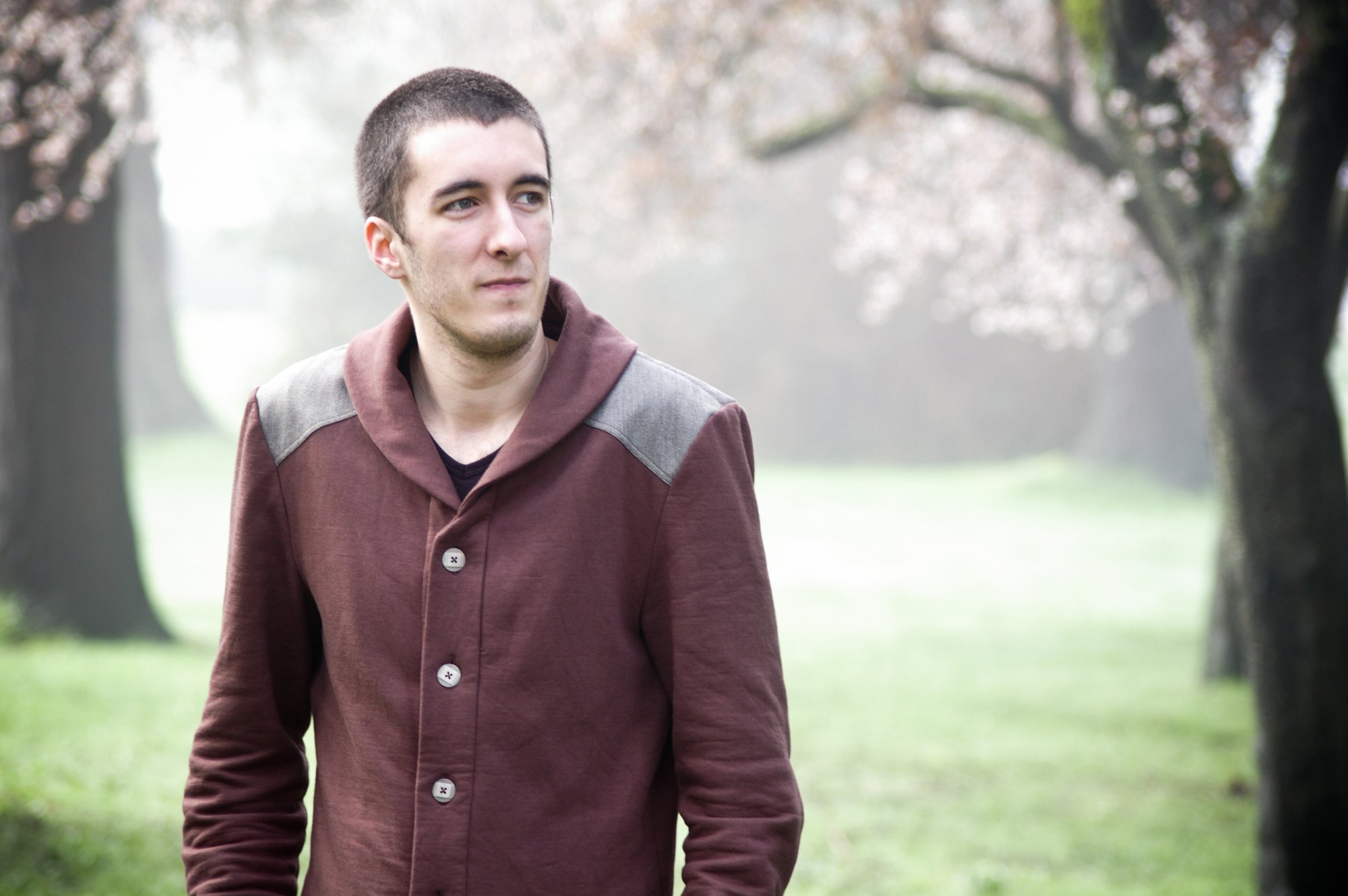Thread Theory Men&#39;s Newcastle Cardigan PDF Pattern