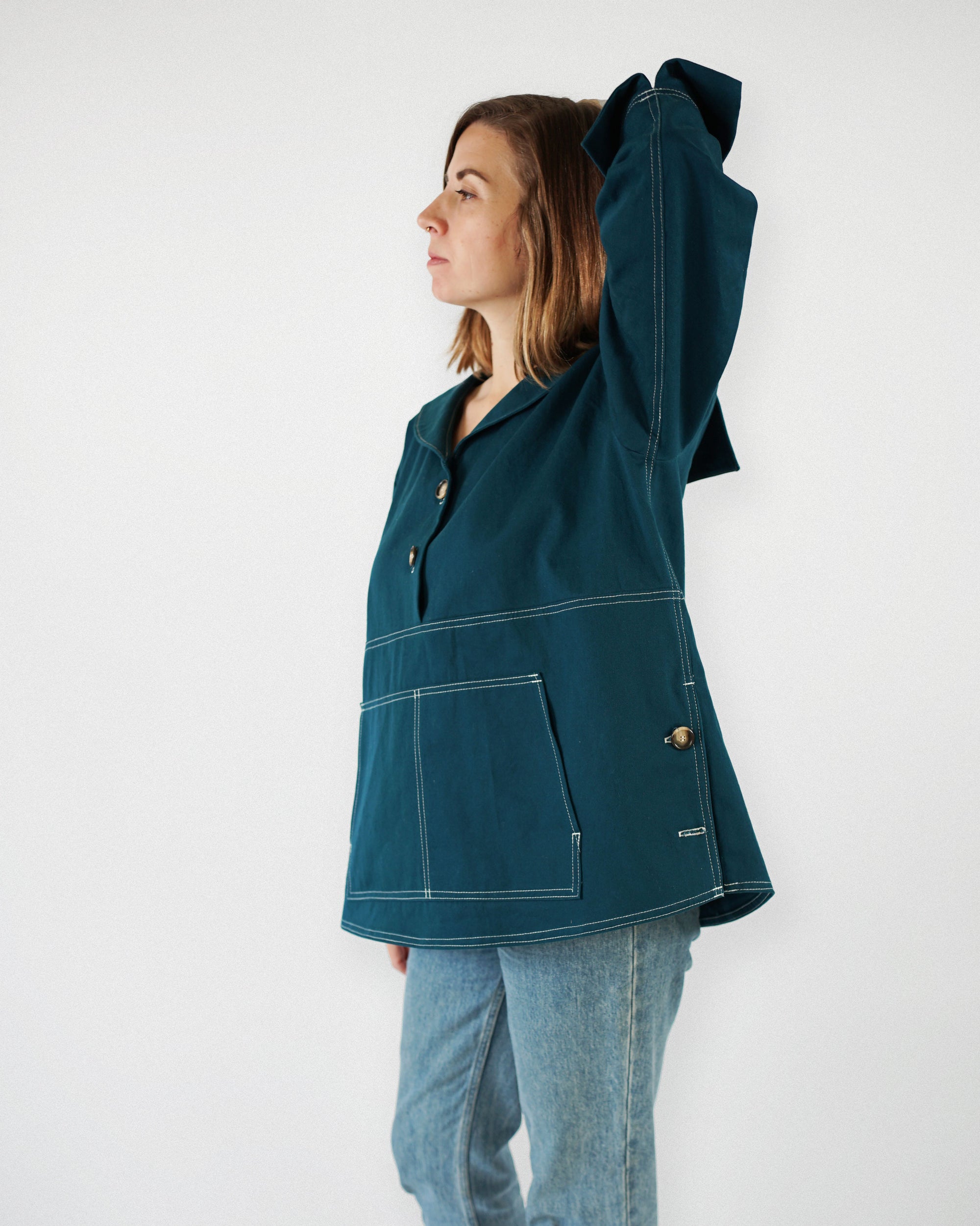 Matchy Matchy Sewing Club, On Deck Popover Digital PDF Pattern