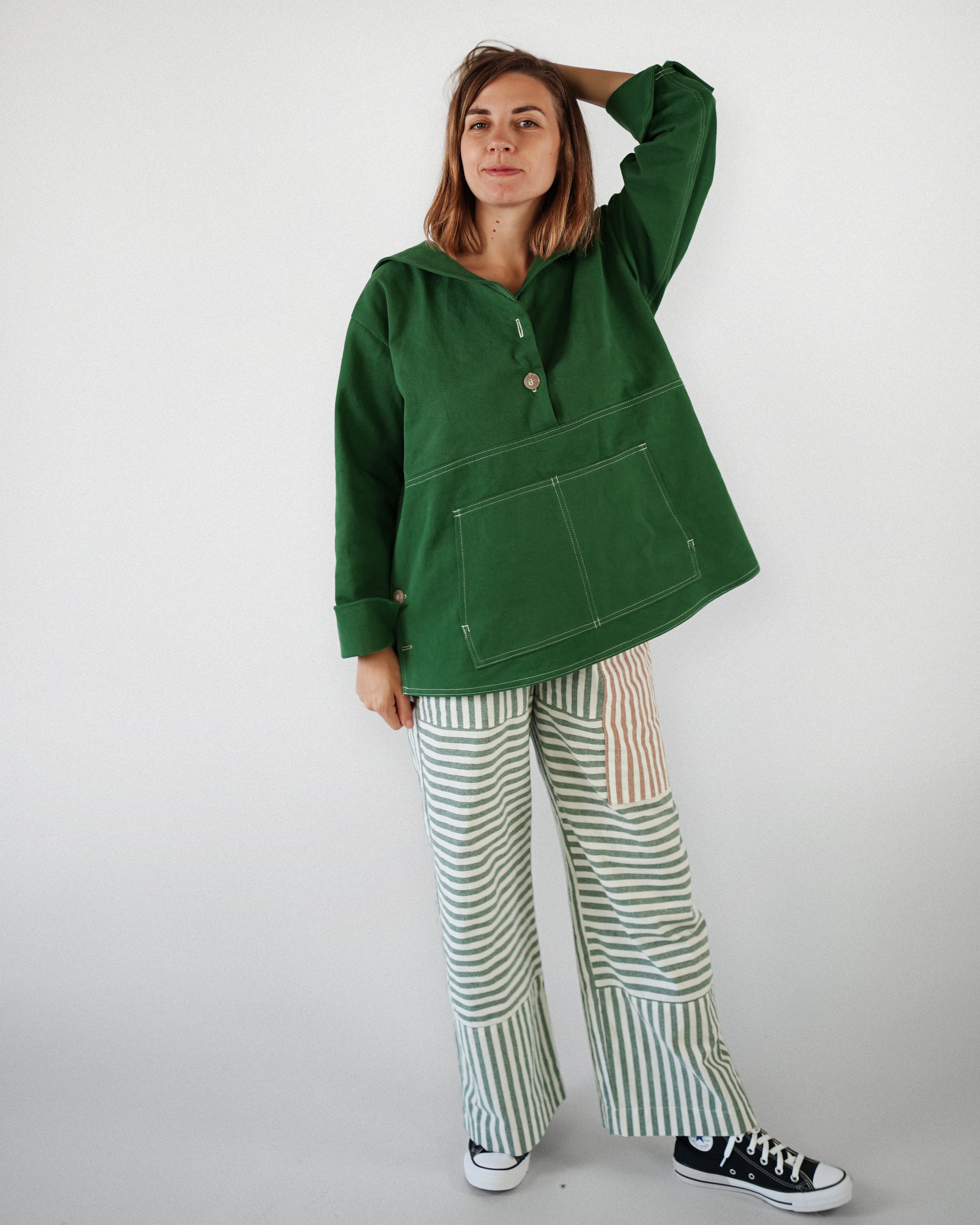 Matchy Matchy Sewing Club, On Deck Popover Digital PDF Pattern