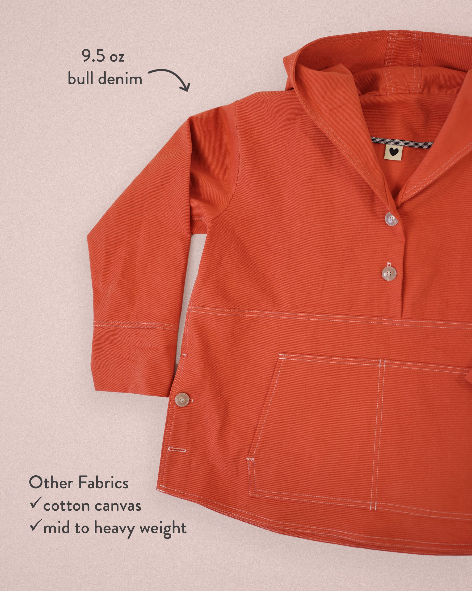 Matchy Matchy Sewing Club, On Deck Popover Digital PDF Pattern