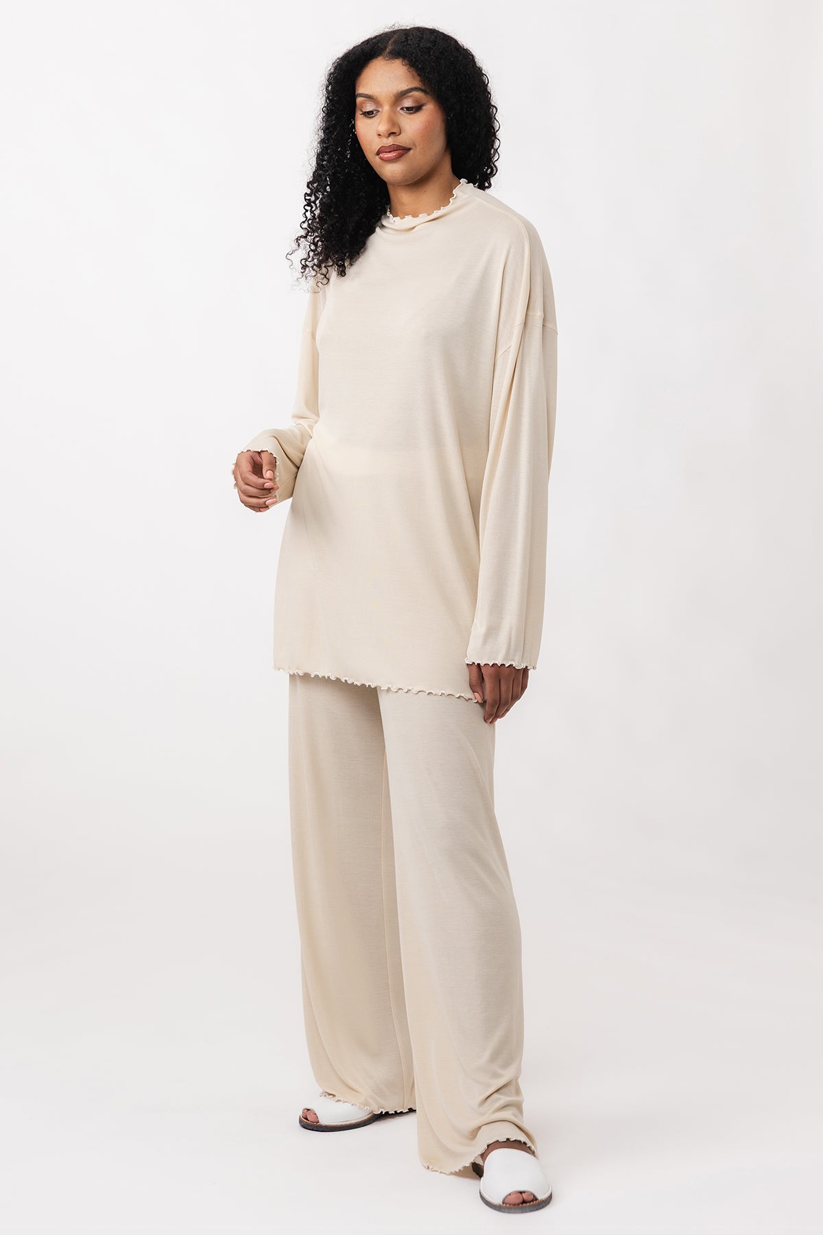 Named Clothing, Olo Funnel Neck &amp; V-Neck Tee PDF Pattern