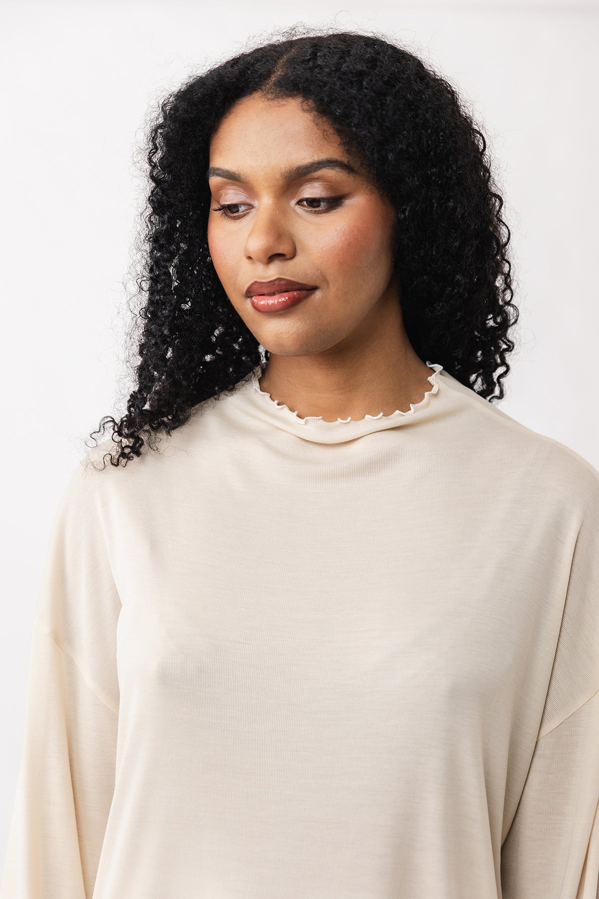 Named Clothing, Olo Funnel Neck &amp; V-Neck Tee PDF Pattern