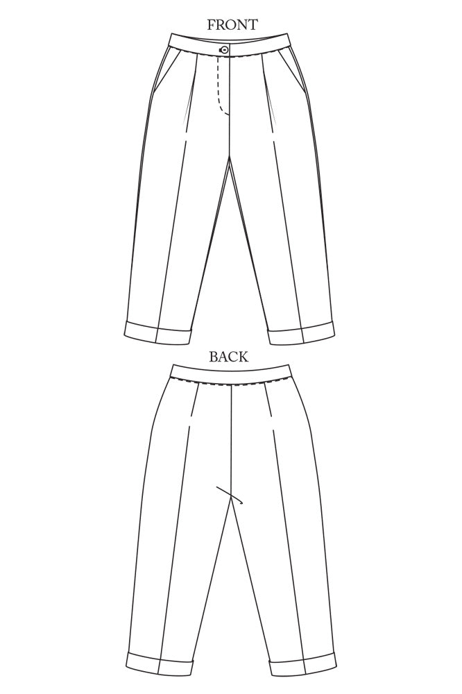 Merchant &amp; Mills, The Pegs Trouser Paper Pattern