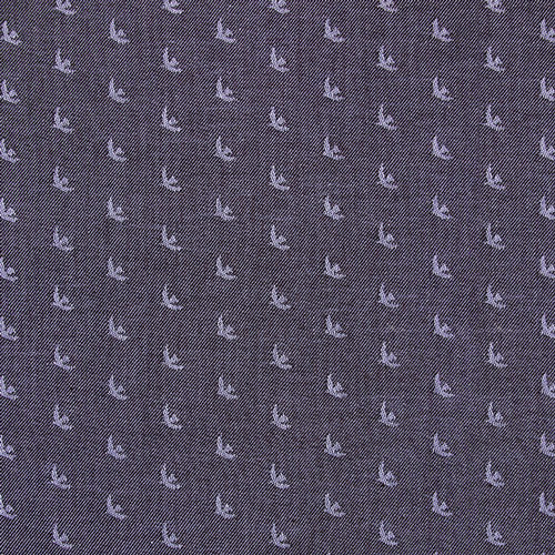 Suzy Quilts Picnic Wovens, Birds, jacquard cotton, Cardinal, Blue Jay or Magpie, 1/4 yard