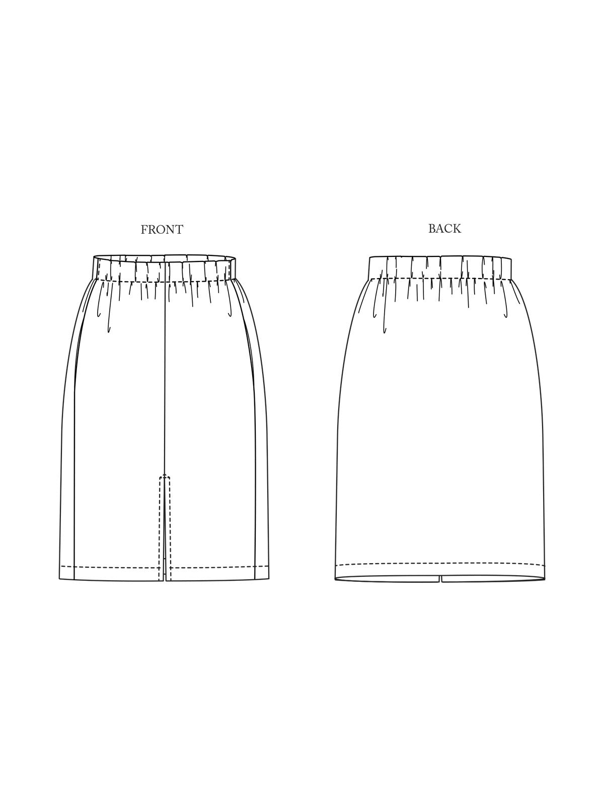 Merchant &amp; Mills, The Penna Pencil Skirt PDF Pattern