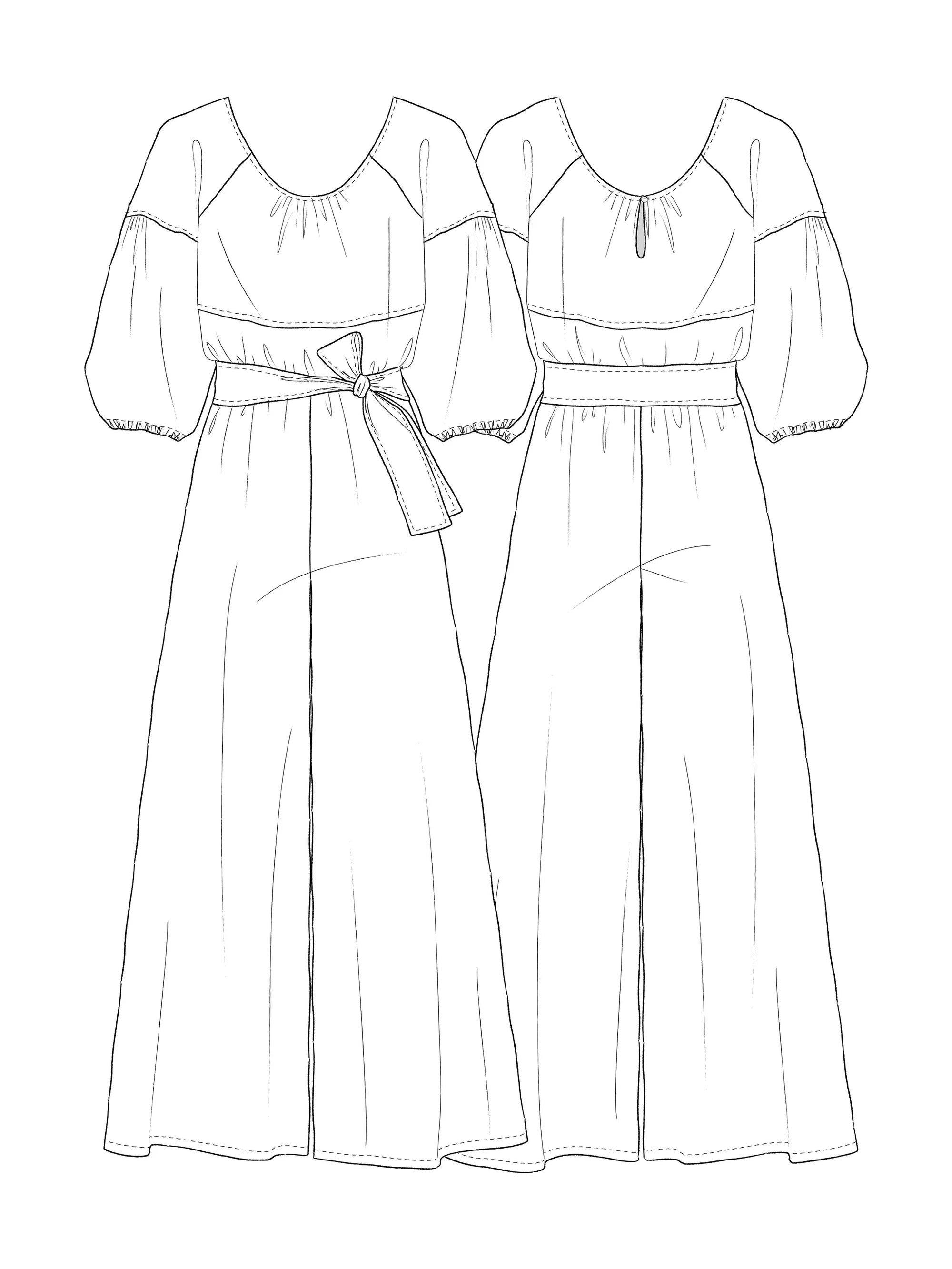 Daughter Judy, Rebel Jumpsuit PDF Pattern