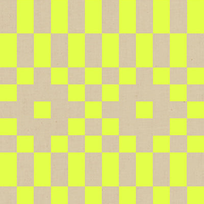 Ruby Star, Lofi Linens Neon Yellow,  Cotton/Linen  Fabric, 1/4 yard