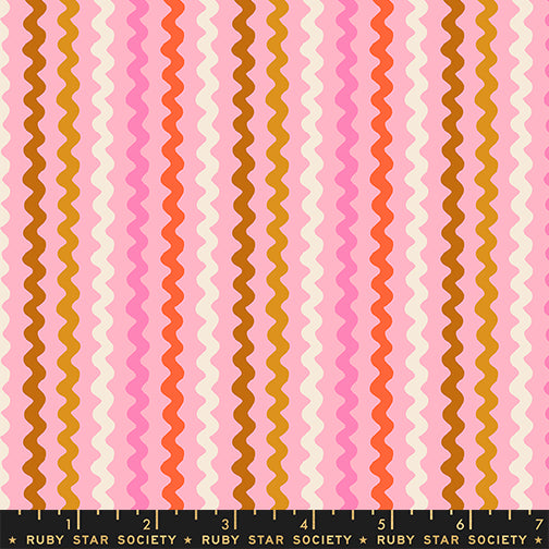 Ruby Star, Ruby Star, 1-800-Notion, Ric Rac Posy, Cotton Fabric, 1/4 yard