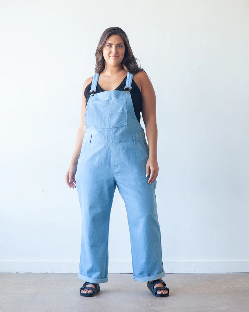 True Bias Riley Overalls Pattern