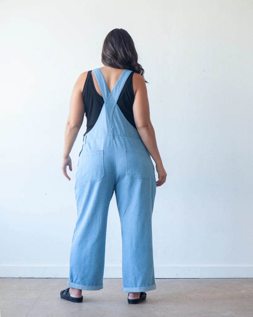 True Bias Riley Overalls Pattern